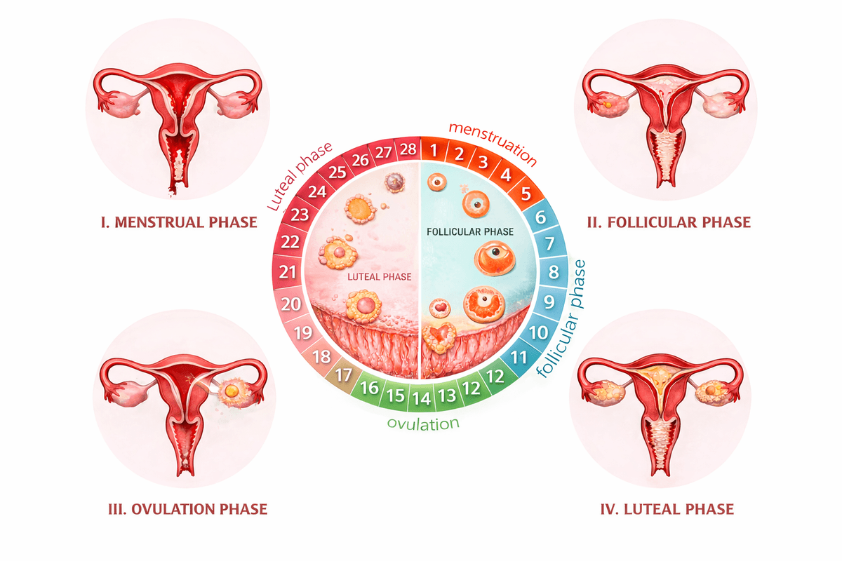 Menstrual Cycle Diagram